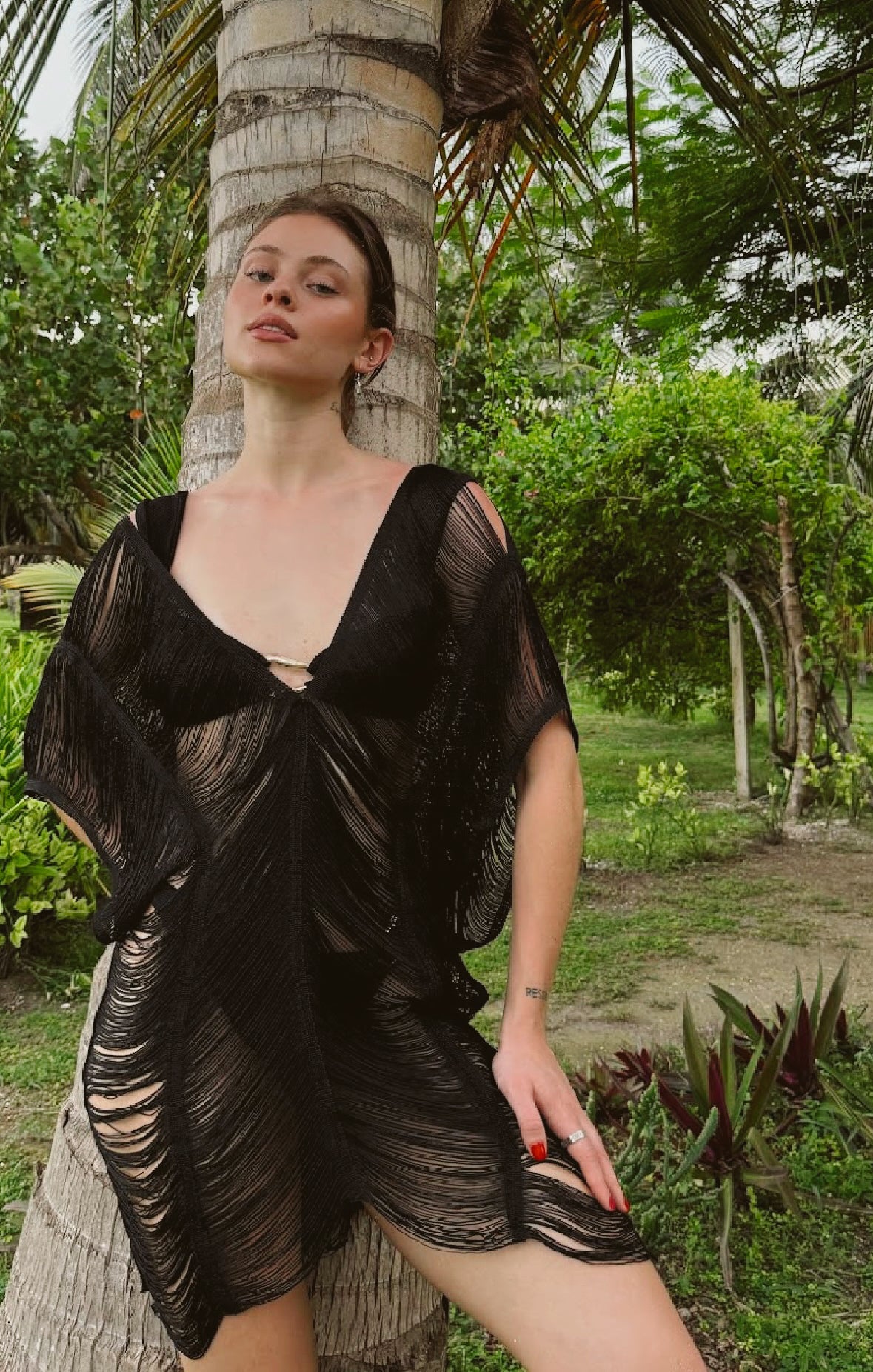 Salida vestido de hilos